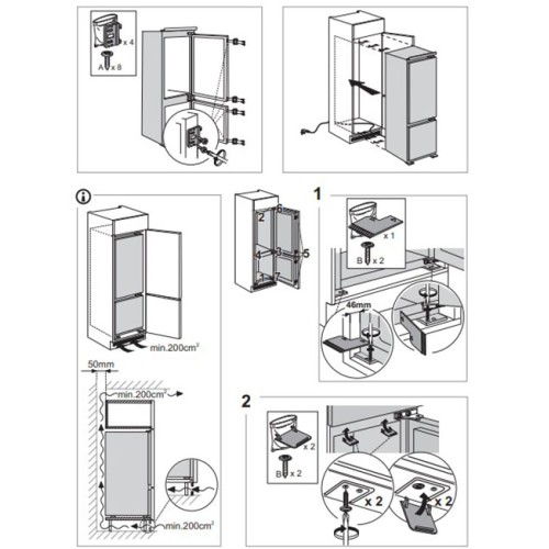 Встраиваемый холодильник Franke FCB 320 S NE E