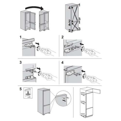 Встраиваемый холодильник Franke FCB 320 S NE E