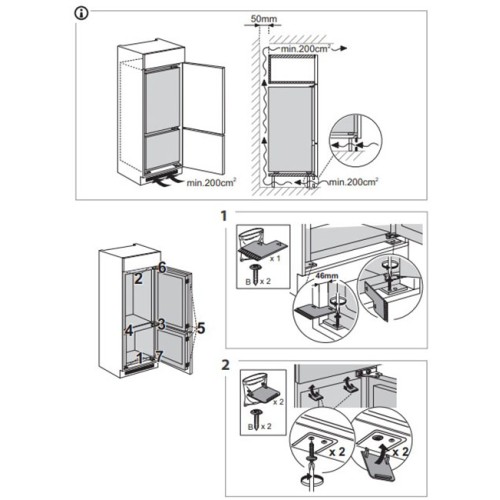 Встраиваемый холодильник Franke FCB 360 V NE D