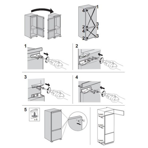 Встраиваемый холодильник Franke FCB 360 V NE D