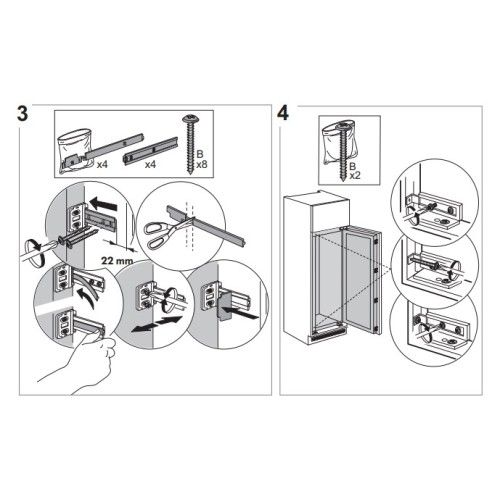 Встраиваемый холодильник Franke FSDR 330 V NE E