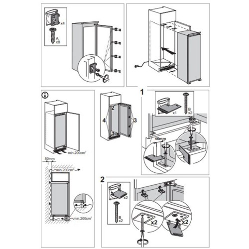 Встраиваемый морозильный шкаф Franke FSDF 330 NF NE E
