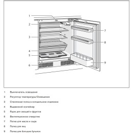 Встраиваемый холодильник Gaggenau RC200300