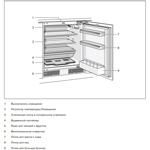 Встраиваемый холодильник Gaggenau RC200300