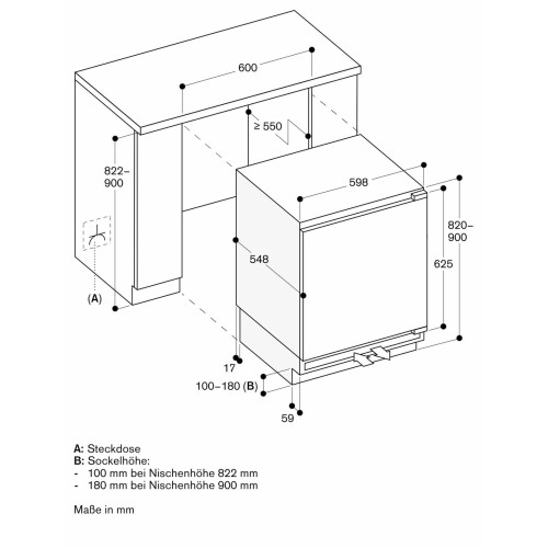 Встраиваемый холодильник Gaggenau RC202180