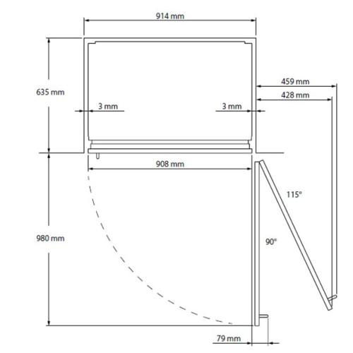 Встраиваемый холодильник Gaggenau RC492305