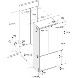 Встраиваемый холодильник Gaggenau RY 492-301