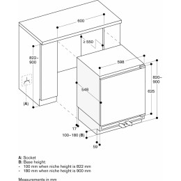 Встраиваемый морозильник Gaggenau RF202180