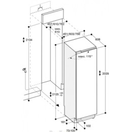 Встраиваемый морозильник Gaggenau RF471304