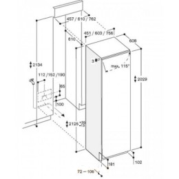 Встраиваемый морозильник Gaggenau RF 471-301