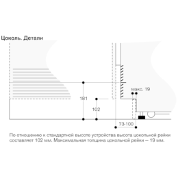 Встраиваемый морозильник Gaggenau RF461304