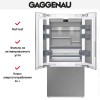 Встраиваемая холодильно-морозильная комбинация Gaggenau RY492304