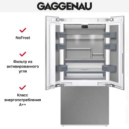 Встраиваемая холодильно-морозильная комбинация Gaggenau RY492304