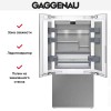 Встраиваемая холодильно-морозильная комбинация Gaggenau RY492304