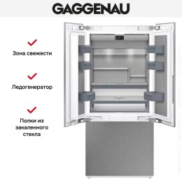 Встраиваемая холодильно-морозильная комбинация Gaggenau RY492304