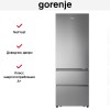 Двухкамерный холодильник Gorenje NRM720FSXL4