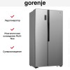 Двухкамерный холодильник Gorenje NRS9181MX