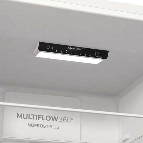 Отдельностоящий двухкамерный холодильник Gorenje NRK6201PW4