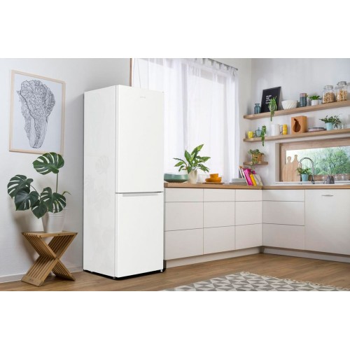 Отдельностоящий двухкамерный холодильник Gorenje RK6191EW4