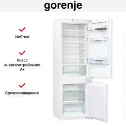 Встраиваемый холодильник Gorenje NRKI2181E1