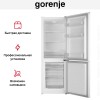 Отдельностоящий двухкамерный холодильник Gorenje RK14FPW4
