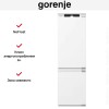 Встраиваемый двухкамерный холодильник Gorenje NRKI517141