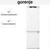 Встраиваемый двухкамерный холодильник Gorenje NRKI517141