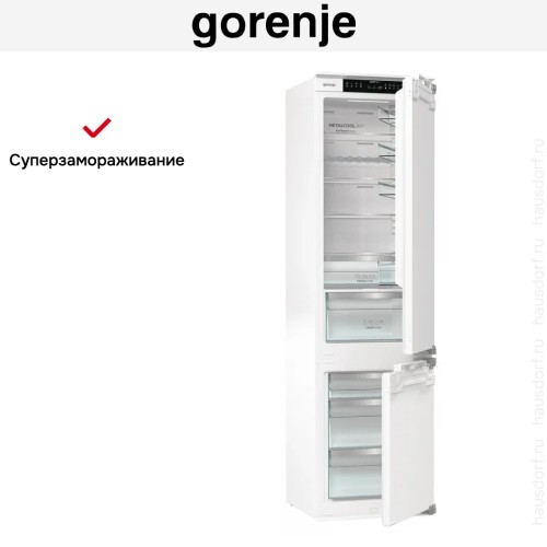 Встраиваемый холодильник Gorenje NRKI519E82WF