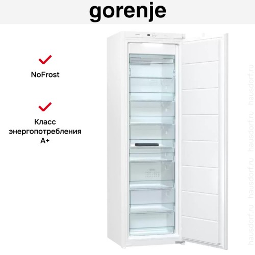 Встраиваемый морозильный шкаф Gorenje FNI4181E1