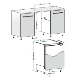 Встраиваемый морозильник Graude FG 80.2