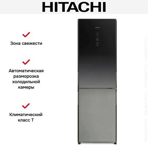 Холодильник Hitachi R-BG 410 PUC6X XGR