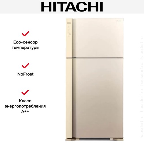 Холодильник Hitachi R-V 660 PUC7-1 BEG
