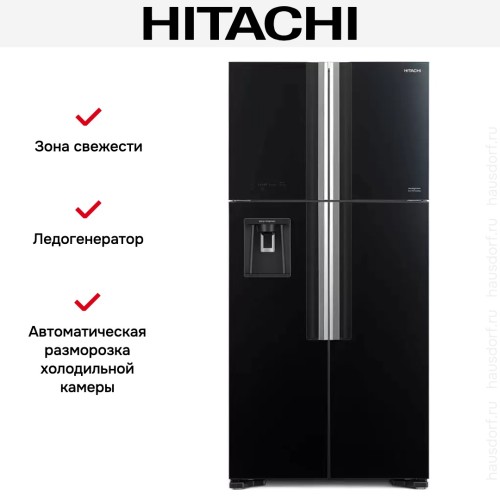 Холодильник Hitachi R-W 660 PUC7 GBK