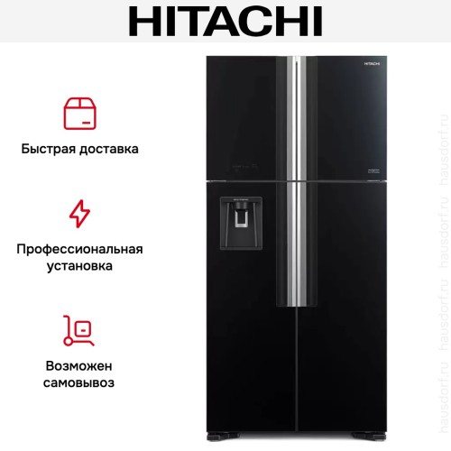 Холодильник Hitachi R-W 660 PUC7 GBK