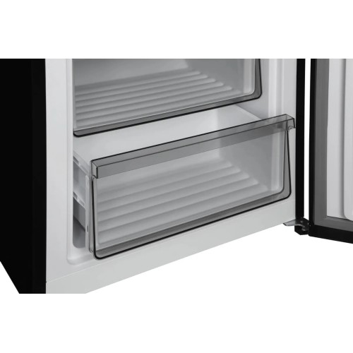 Холодильник Hyundai CC35083F черное стекло