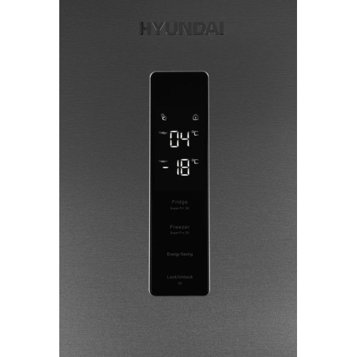 Холодильник Hyundai CC35083F нержавеющая сталь