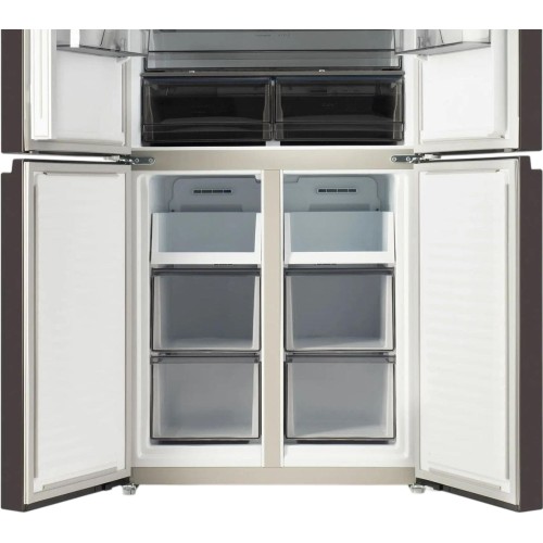 Холодильник Hyundai CM45043F черная сталь