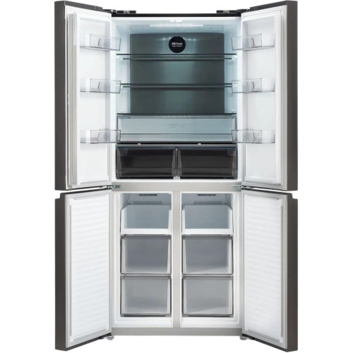 Холодильник Hyundai CM45043F черная сталь