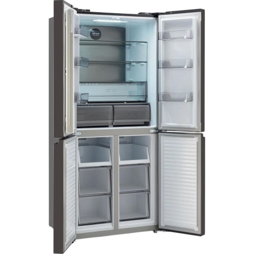 Холодильник Hyundai CM45043F черная сталь