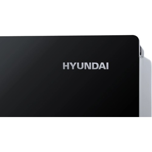 Холодильник Hyundai CM5005F черное стекло