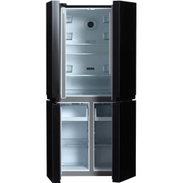 Холодильник Hyundai CM5005F черное стекло