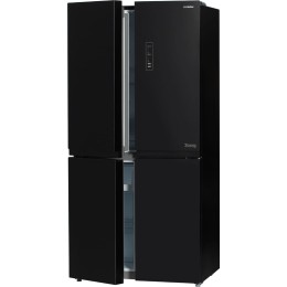 Холодильник Hyundai CM5005F черное стекло