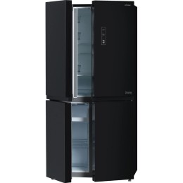 Холодильник Hyundai CM5005F черное стекло