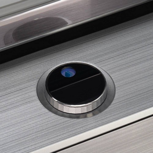 Холодильник Hyundai CM55043F черное стекло