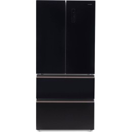 Холодильник Hyundai CM55043F черное стекло