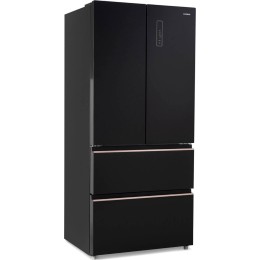 Холодильник Hyundai CM55043F черное стекло