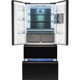 Холодильник Hyundai CM55043F черное стекло