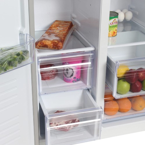 Холодильник Hyundai CS4505F черная сталь