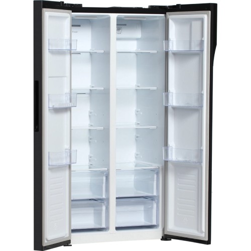 Холодильник Hyundai CS4505F черная сталь