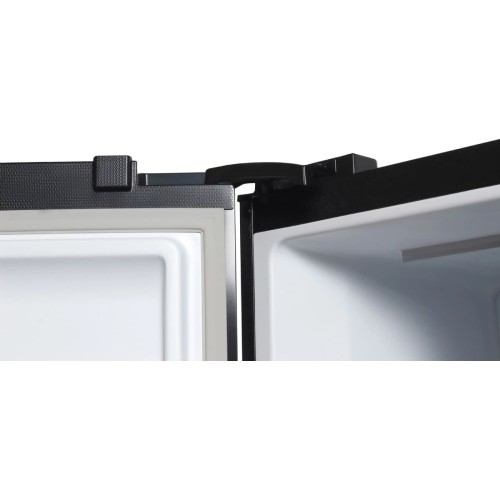 Холодильник Hyundai CS5003F черное стекло